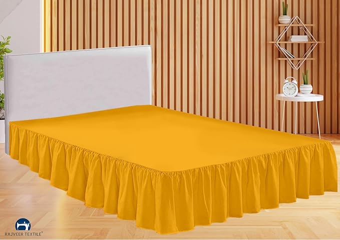 Microfiber Bed Skirt - King - 15 in Drop