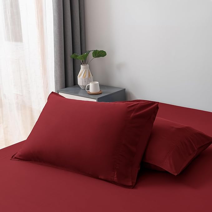 Bamboo Cooling Pillowcase Set - Queen - 2 Piece