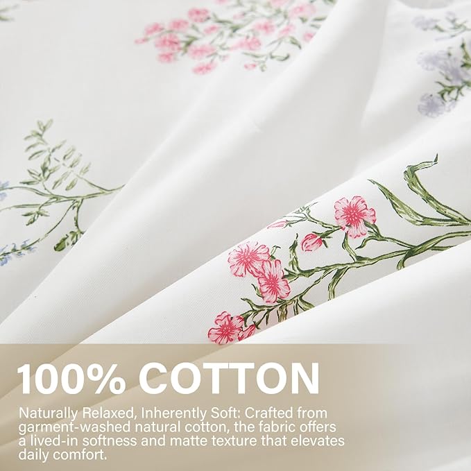 Linen Duvet Cover Set - King - 3 Piece
