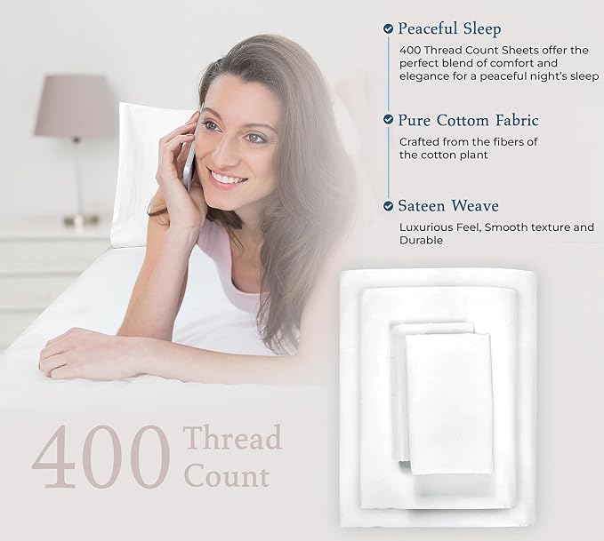 Cooling Bed Sheet Set - King - 4 Piece