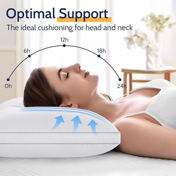 Down Alternative Bed Pillow - Queen - 2 Pack