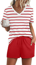 Women's Pajama Set - Short Sleeve - 2 Piece