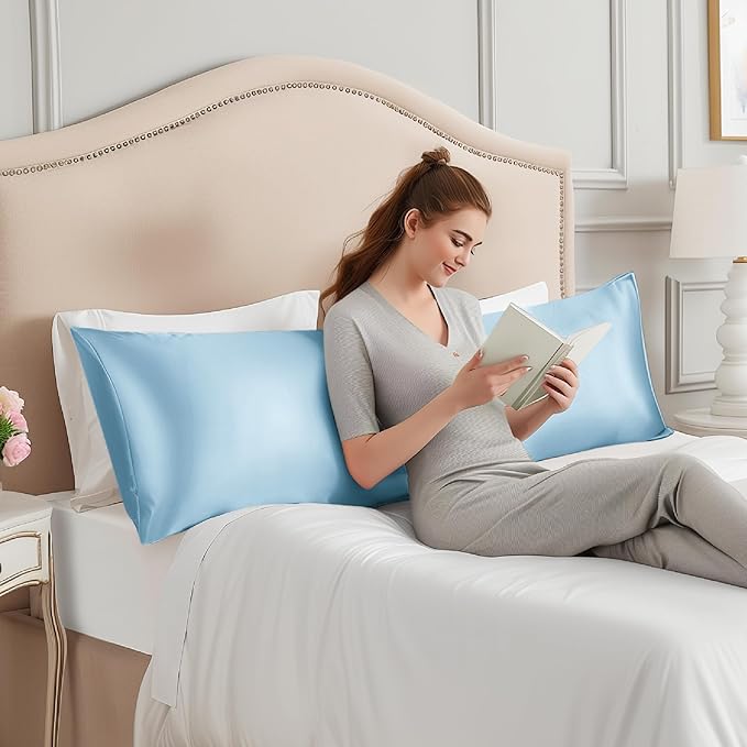 Mulberry Silk Cooling Pillowcase - 20 x 54 in
