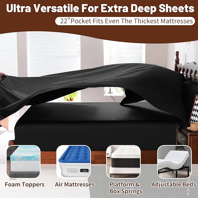 Bed Sheet Set - California King - 4 Piece