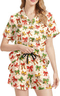 Women's Pajama Set - Short Sleeve - 2 Piece