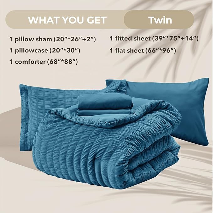 Comforter Set - Twin - 5 Piece