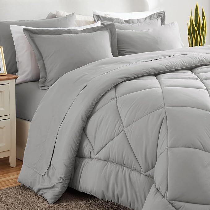 Down Alternative Comforter Set - Queen - 7 Piece