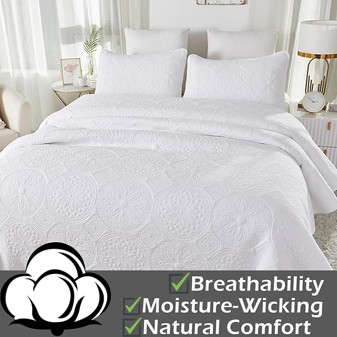 Quilt Set - King - 3 Piece