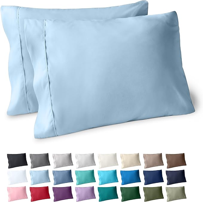 Microfiber Cooling Pillowcase Set - King - 2 Pack - 2 Piece