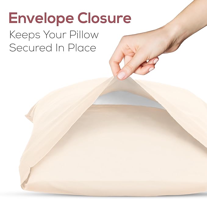 Linen Pillowcase Set - Standard - 2 Pack - 2 Piece