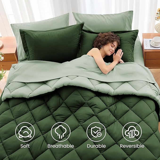 Comforter Set - Queen - 7 Piece