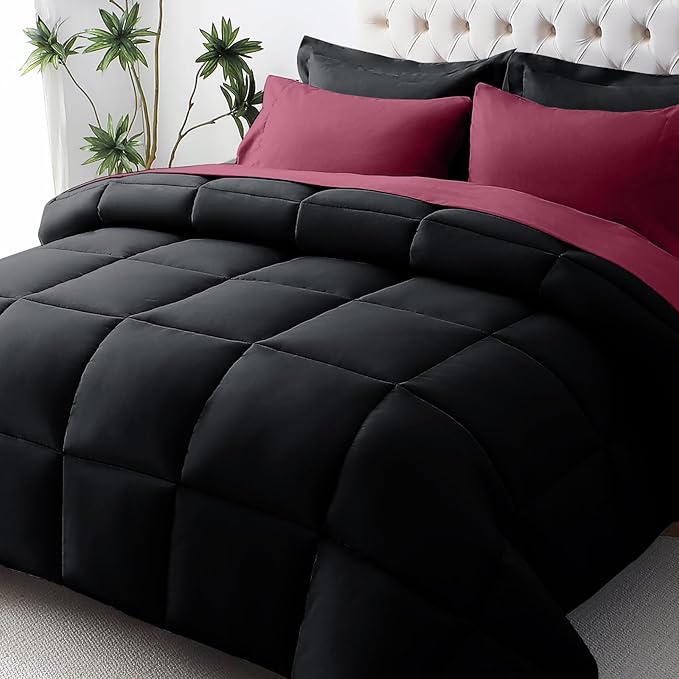 Down Alternative Comforter Set - Queen - 7 Piece
