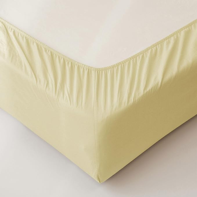 Linen Bed Sheet Set - Queen - 3 Piece