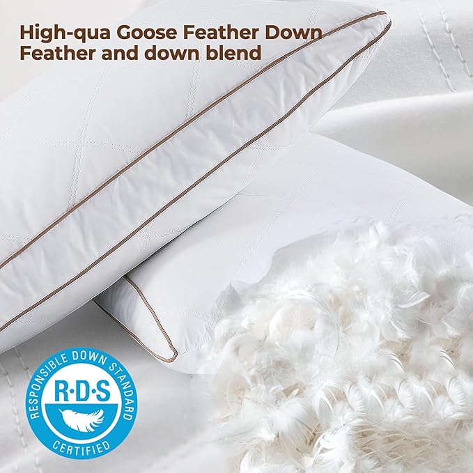 Bed Pillow - King - 2 Piece