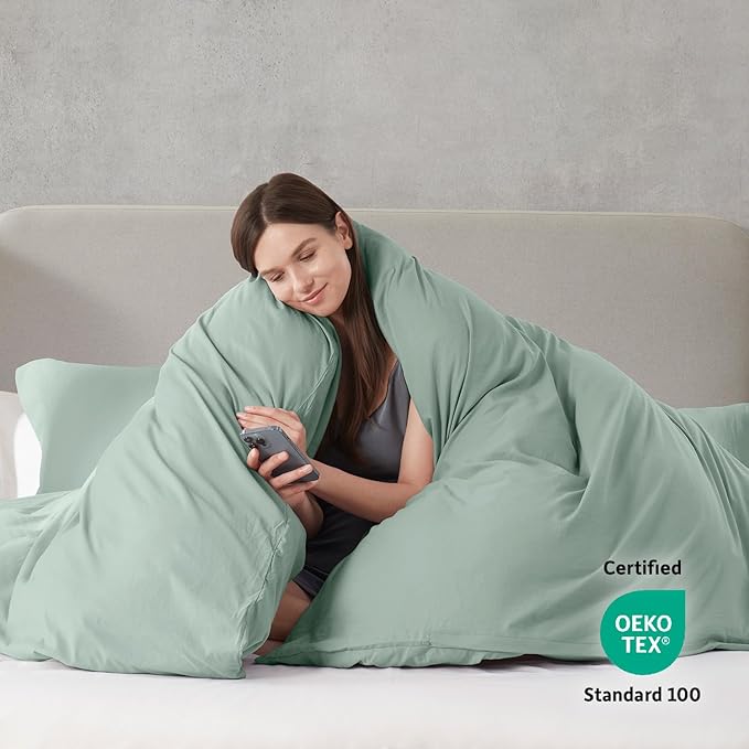Duvet Cover Set - King - 104 x 90 in - 3 Piece