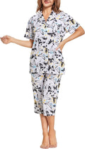 Capri Pajama Set - Short Sleeve - 2 Piece