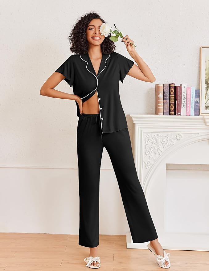Women's Pants Pajama Set - 2 Piece