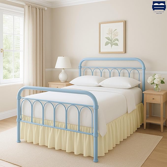 Microfiber Bed Skirt - Full - 16 in Drop