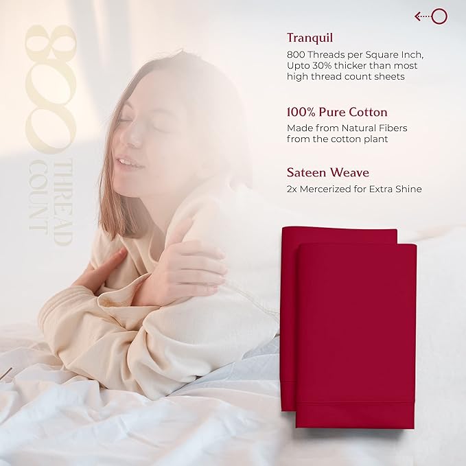 Linen Pillowcase Set - Queen - 2 Piece