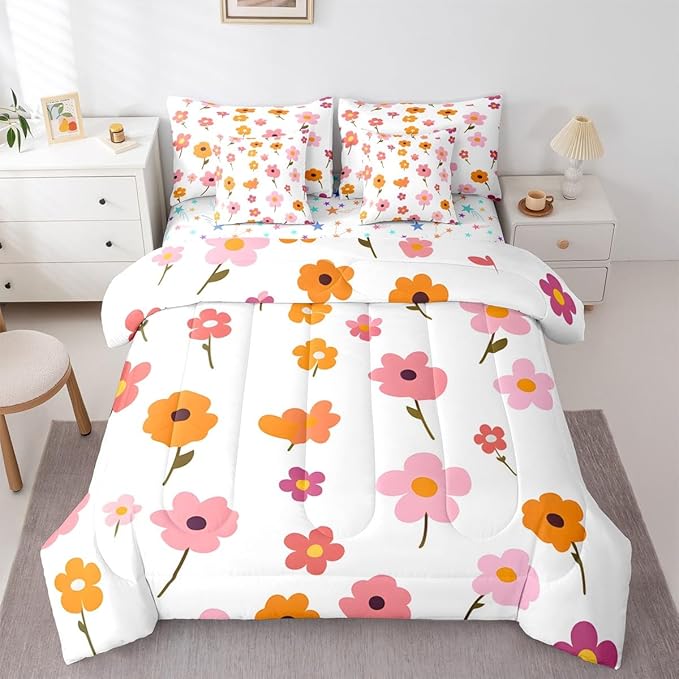 Microfiber Comforter Set - Queen - 7 Piece