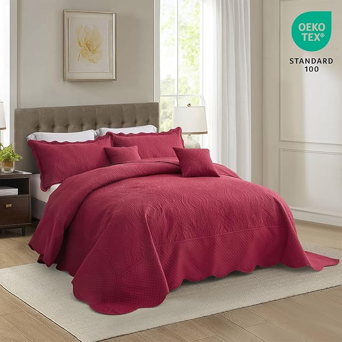 Microfiber Bedding Set - King - 5 Piece