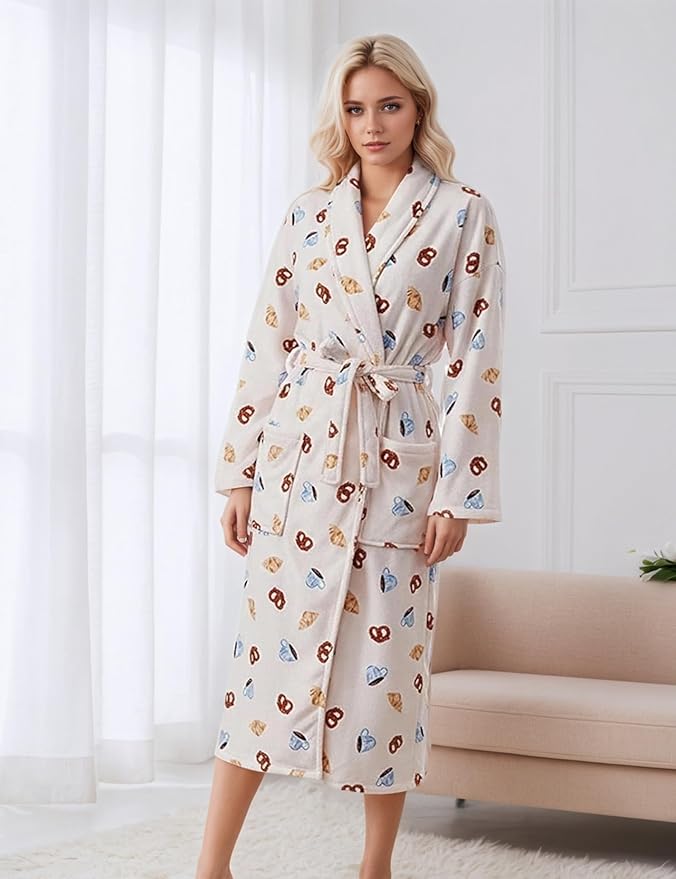 Women's Flannel Robe
