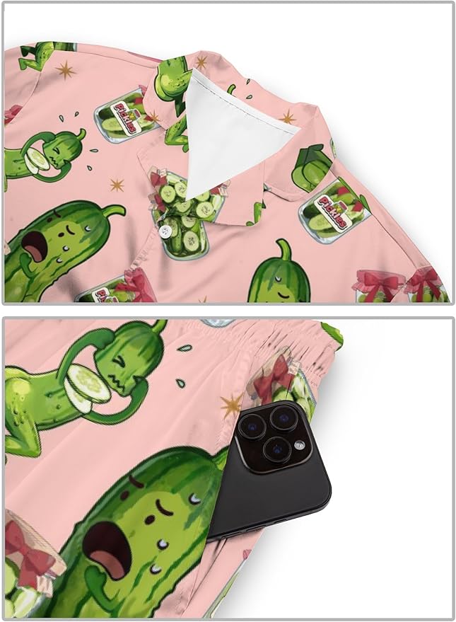Women's Pajama Set - Short Sleeve - 2 Piece