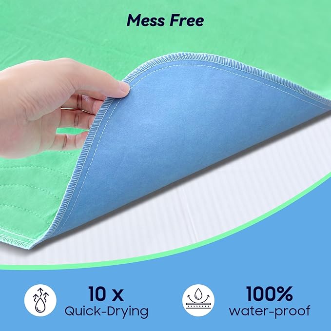 Waterproof Mattress Protector - 2 Pack