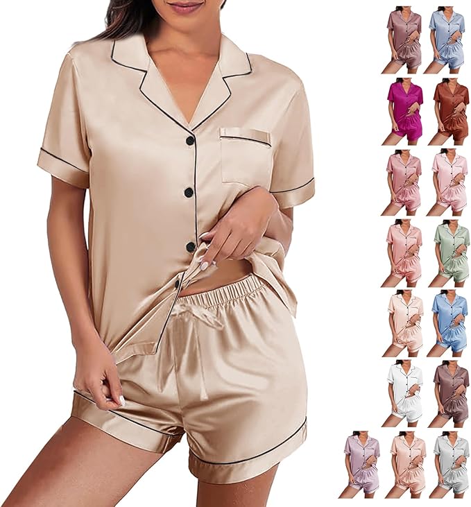 Satin Pajama Set