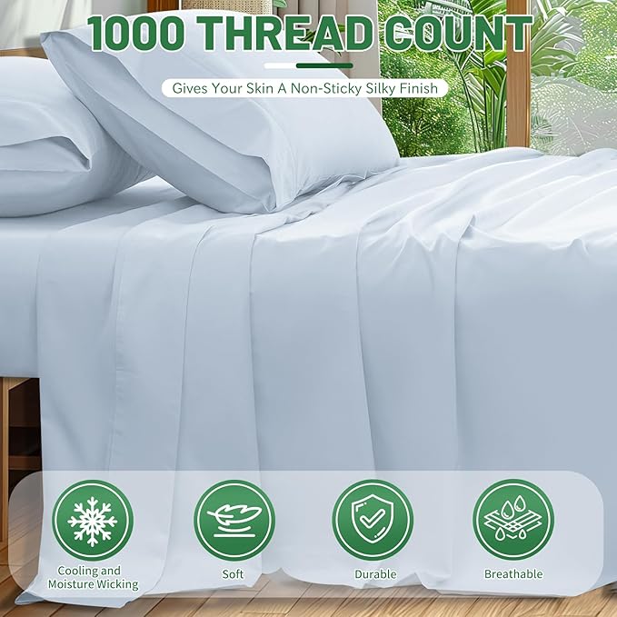 Fitted Sheet - Full - 4 Piece