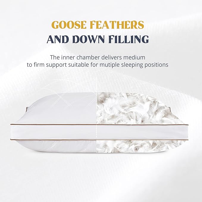 Bed Pillow - Queen - 2 Piece