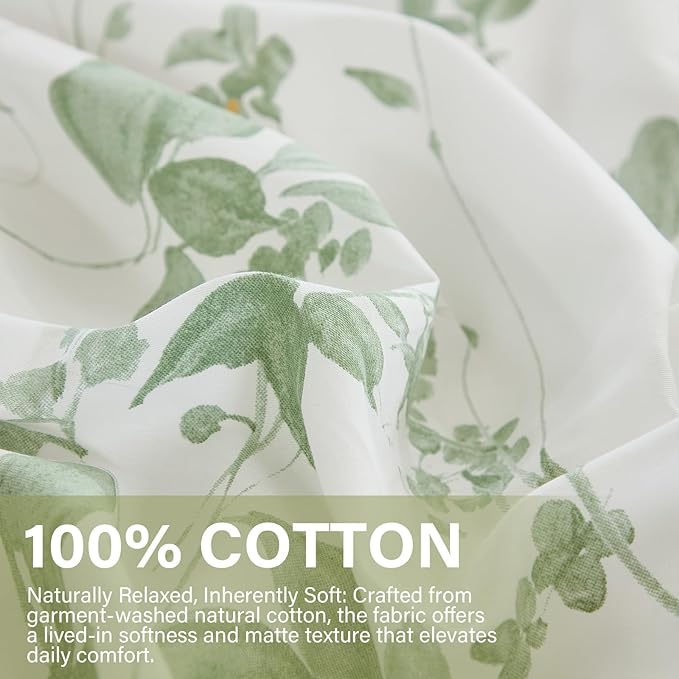 100% Cotton Duvet Cover Set - Queen - 3 Piece