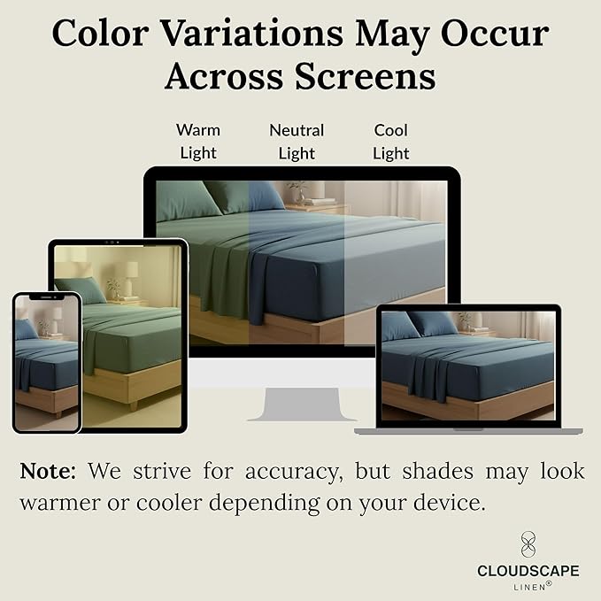 Bed Sheet Set - Full - 4 Piece