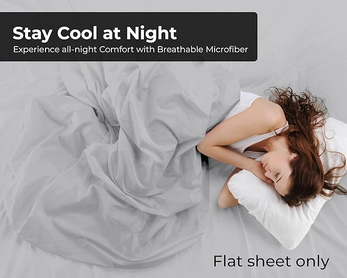Microfiber Flat Sheet - King
