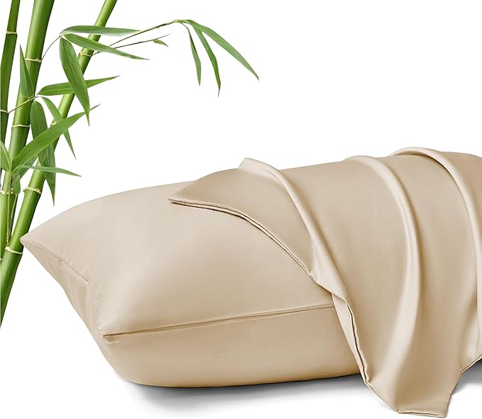 Bamboo Cooling Pillowcase Set - Queen - 2 Piece
