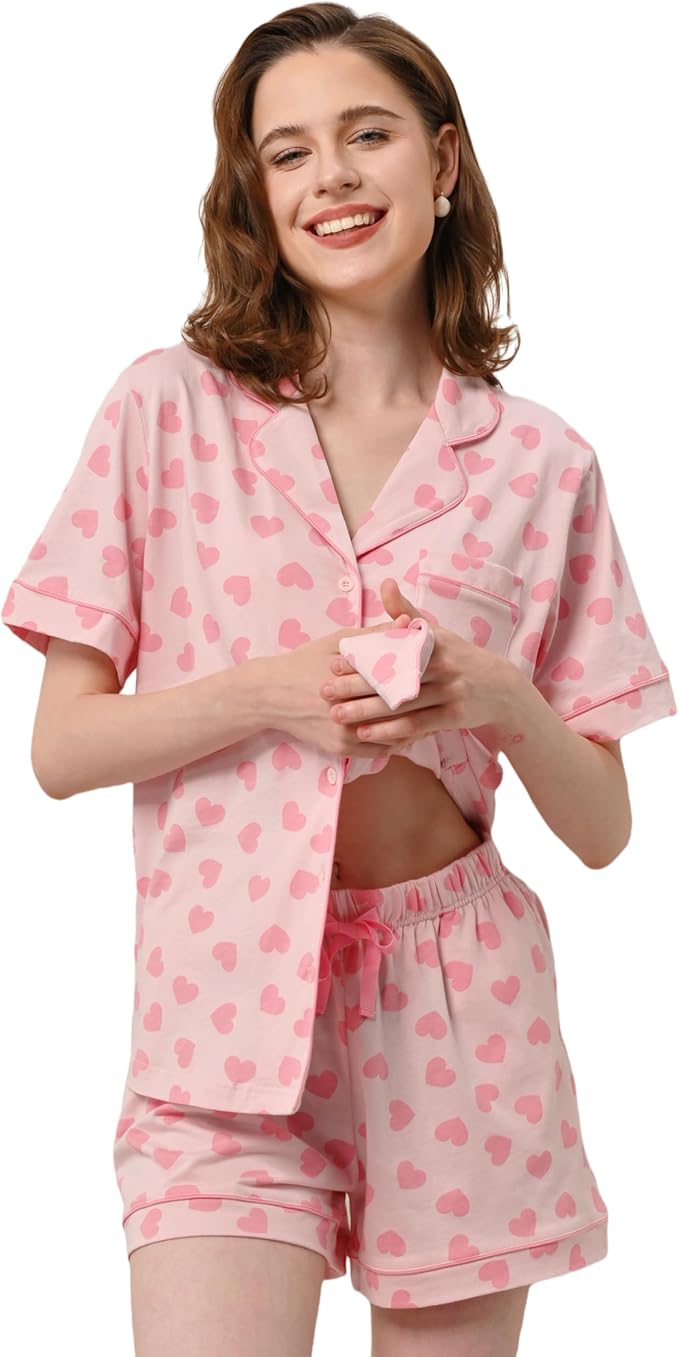Women's 100% Cotton Pajama Set - 2 Piece