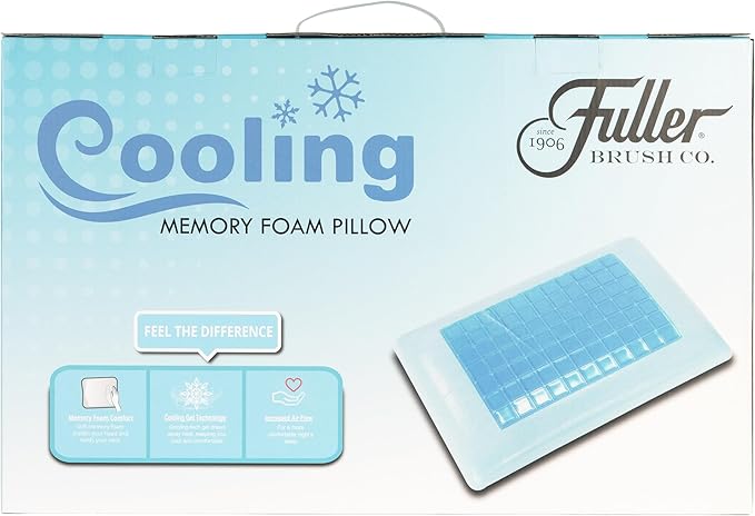 Memory Foam Cooling Bed Pillow - Standard