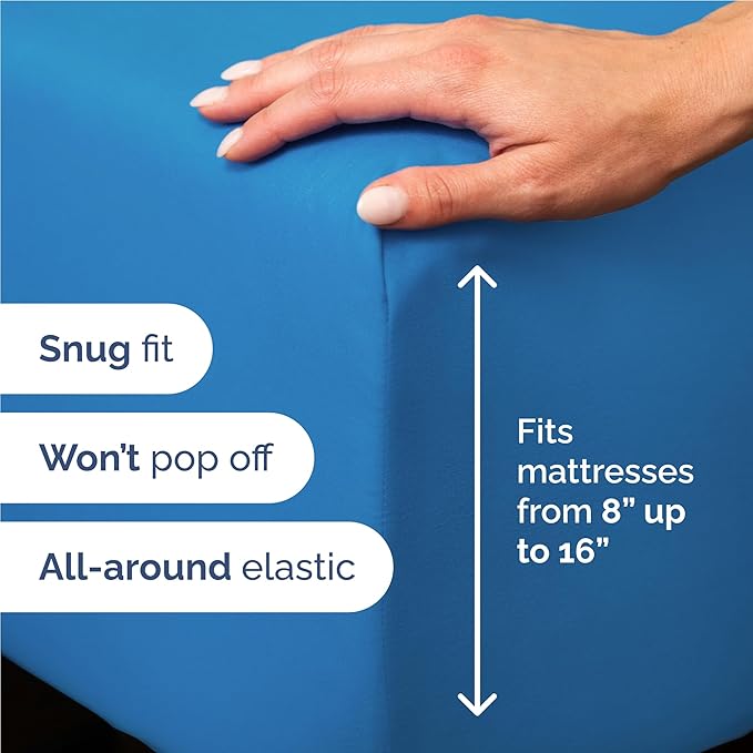 Cooling Bed Sheet Set - Full - 4 Piece