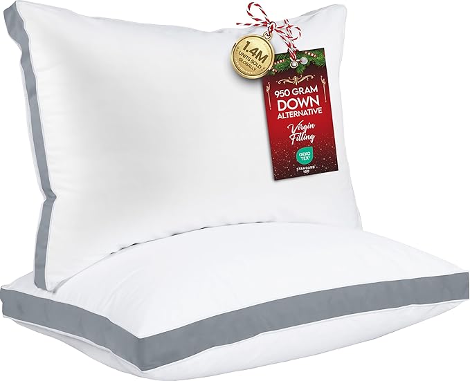 Down Alternative Cooling Bed Pillow - Standard - 2 Piece
