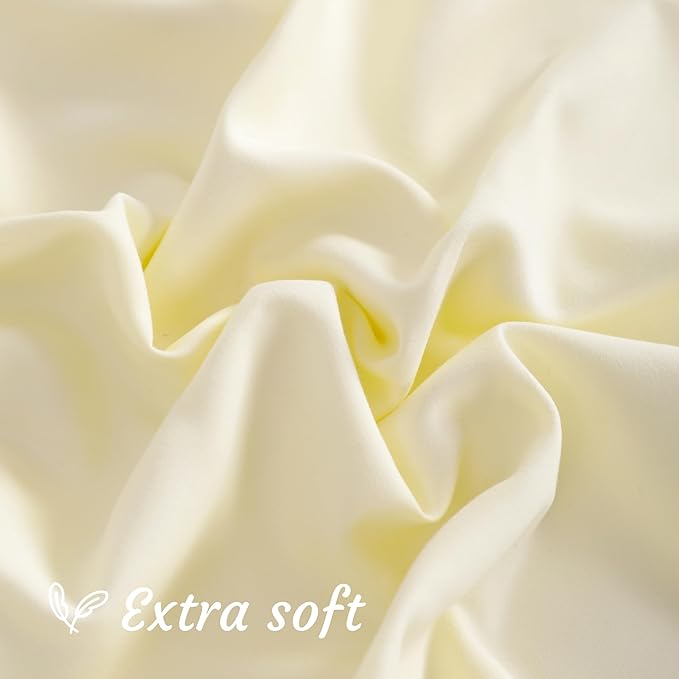 Microfiber Pillowcase Set - King - 20 x 36 in - 2 Pack - 2 Piece