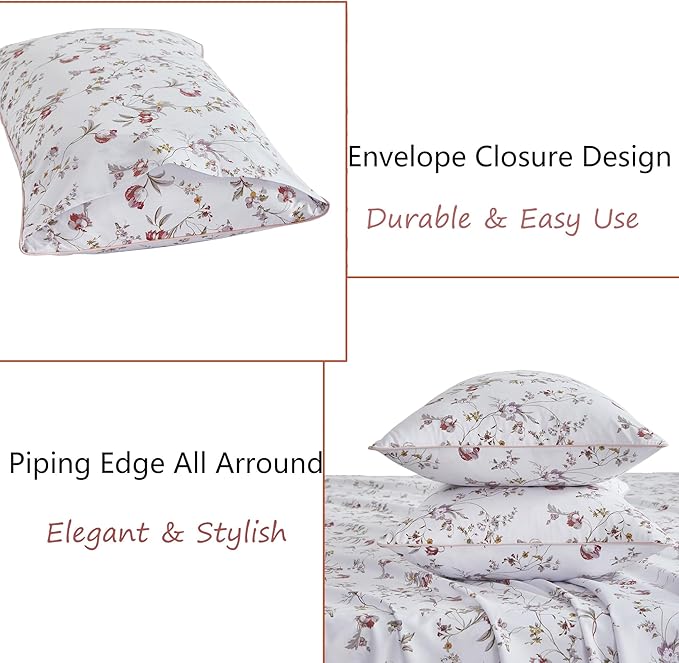 Bed Sheet Set - Queen - 4 Piece