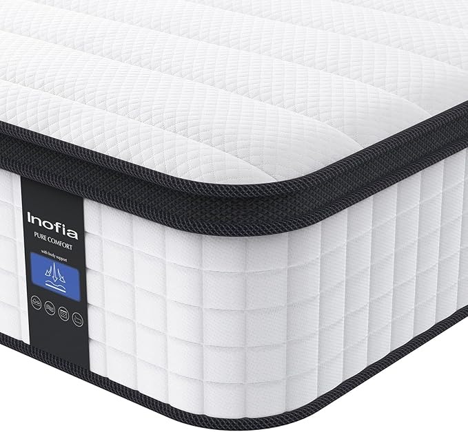 Memory Foam Cooling Mattress - Queen