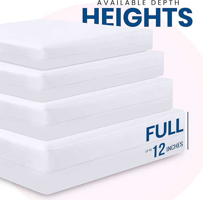 Waterproof Mattress Protector - Full