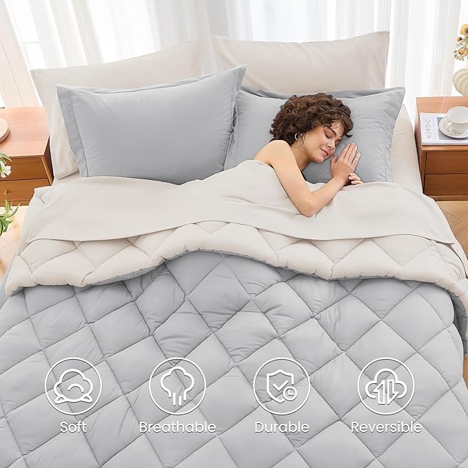 Comforter Set - King - 7 Piece
