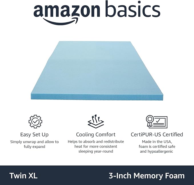 Cooling Mattress Topper - Twin XL