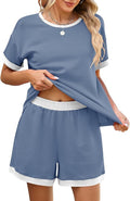 Shorts Pajama Set - Short Sleeve - 2 Piece