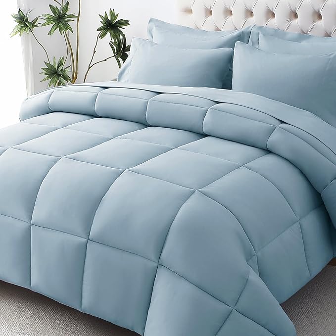 Down Alternative Comforter Set - King - 7 Piece