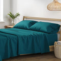 Linen Cooling Bed Sheet Set - King - 17 in Deep Pocket - 4 Piece