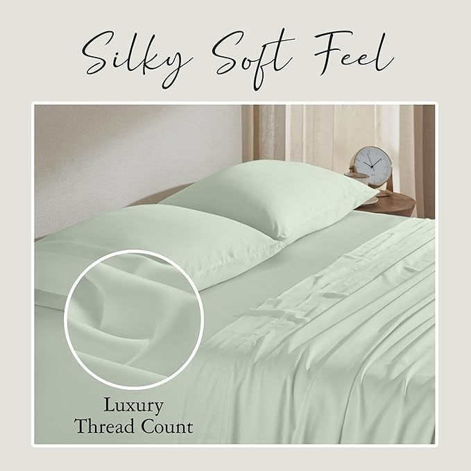 Bamboo Cooling Bed Sheet Set - King