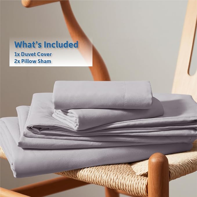 Duvet Cover Set - Queen - 90 x 90 in - 3 Piece